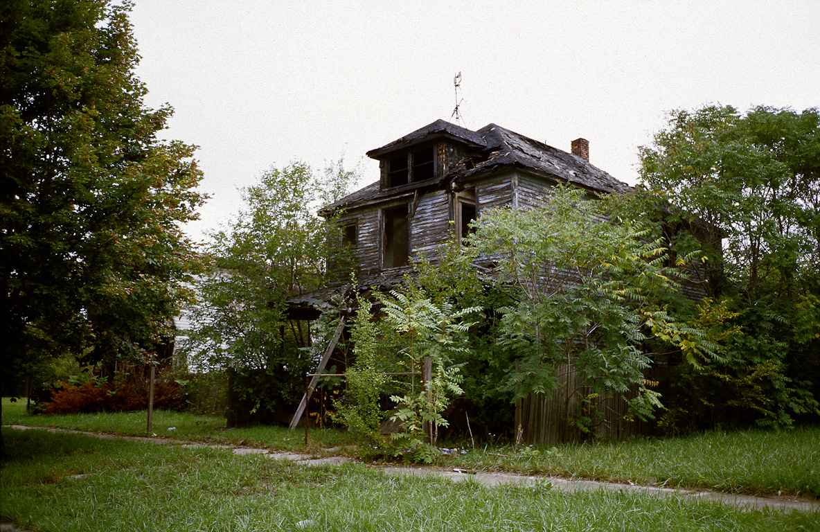 Abandoned House, Detroit by .