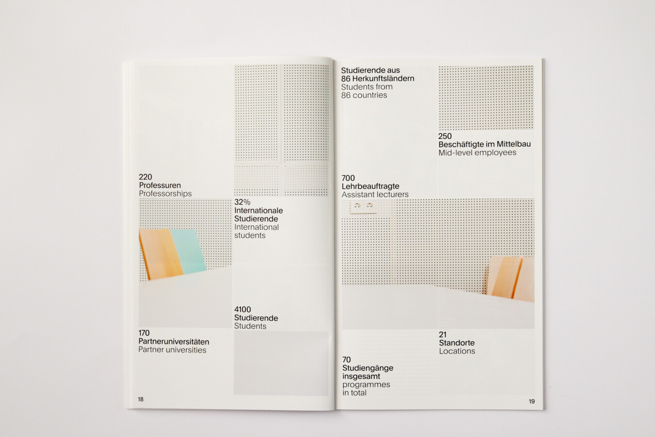 Image Brochure UdK Berlin, 2023 by NIKOLAUS BRADE. 